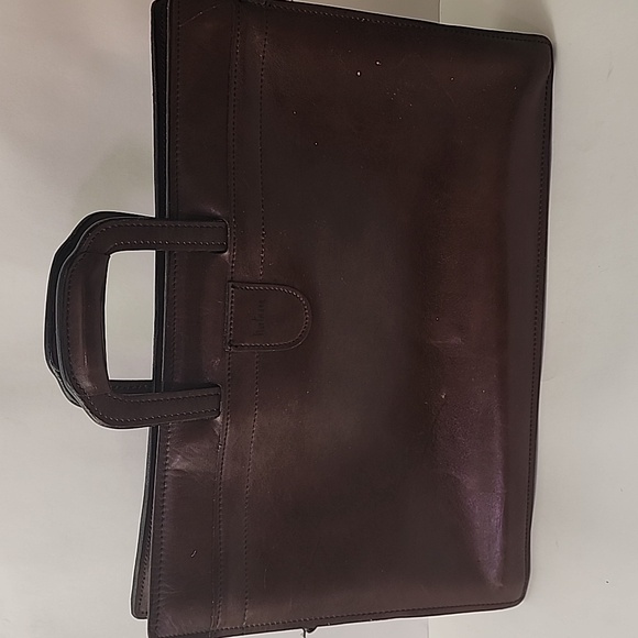 Hartmann Vintage Leather Briefcase - Picture 1 of 11